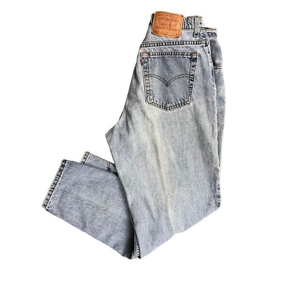 Vintage Levi's 551 Custom Paint Jeans - Picture 3 of 8